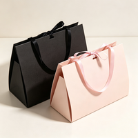 Boîte pliable personnalisée, pochette créative portable, boîte en carton gaufré à l'or, boîte à parfum et cosmétiques avec doublure en éponge pour cadeau