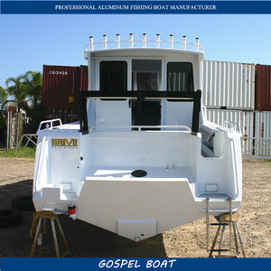 <span class=keywords><strong>La</strong></span> <span class=keywords><strong>costa</strong></span> de pesca de aluminio barco durante <span class=keywords><strong>la</strong></span> noche de pesca con adjunto <span class=keywords><strong>cabaña</strong></span> - Product Image 3