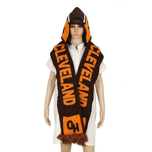 Fábrica Acrílico Jacquard <span class=keywords><strong>Bufanda</strong></span> Fútbol Tejido Fan <span class=keywords><strong>Bufanda</strong></span> <span class=keywords><strong>Con</strong></span> <span class=keywords><strong>Capucha</strong></span> y Bolsillos - Product Image 1