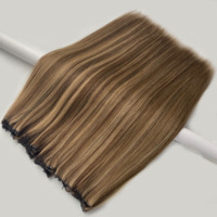 Extensions de cheveux Haiyi Genius Weft 2026, 100% cheveux humains vierges non traités, donneur unique, cuticules intactes, Genius Weft