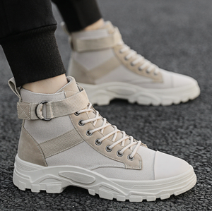 New Trendy <strong>Outdoor</strong> Cool Work Boots Size 39-44 High Top <strong>Basketball</strong>-style Casual <strong>Shoes</strong> for Men - Product Image 1