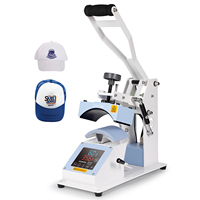 Machine d'impression de casquettes PYD Life : Presse à chaud pour transfert d'images et de logos sur casquettes et chapeaux, idéale pour la sublimation ou les films DTF