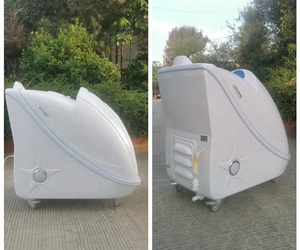 Cápsula de Spa con Vapor de Ozono, Cómoda y en Oferta, Cabina de Sauna para Pérdida de Peso, Hidroterapia, Spa Húmedo para Cuerpo Completo - Product Image 6