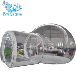 Transparent inflatable bubble tent house outdoor camping inflatable bubble tent inflatable dome tent