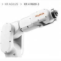 Robot KUKA KR 4 R600-3 à 6 axes avec moteur de boîte de vitesses PLC, système de vision 3D, tri aléatoire haute vitesse pour les anneaux, temps de cycle 1,9 s/pièce