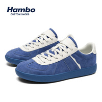 Chaussures en toile de style rétro, à semelle épaisse, augmentant la taille, chaussures décontractées pour la marche, chaussures de skate avec logo personnalisé Hambo