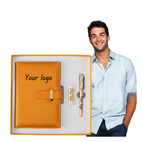 Boîtes de luxe promotionnelles personnalisées au meilleur prix pour coffret de cadeaux d'affaires tasse thermos et note avec logo personnalisé
