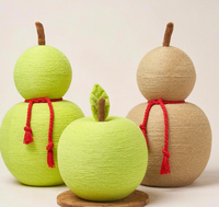 Nouveau design, arbre à chat moderne et mignon de style chinois en forme de gourde, avec jouet boule en sisal, écologique et durable, en carton