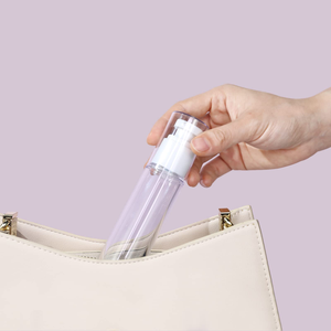 Portable PET Cosmetic Dispensing Bottle Square Press-Type PP <b>Pump</b> <b>Vacuum</b> Travel Spray for Face Cream Cleansing Oil Lotion - Product Image 5