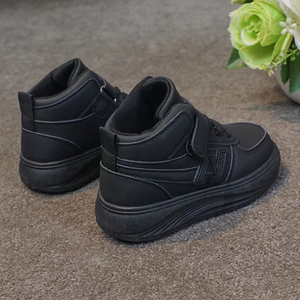 Chaussures de sport en gros taille 26-37, baskets montantes pour filles, plateforme blanche, mode - Product Image 6