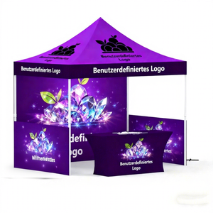 Stampa personalizzata Logo 5m Pop-up in alluminio tessuto Oxford impermeabile antivento promozionale mostra mostra mostra pubblicitaria <span class=keywords><strong>tenda</strong></span> - Product Image 1