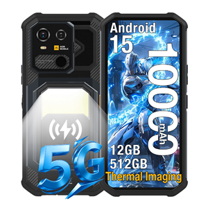 AGM G3 10000mAh Kabelloses Laden 24(12+12)GB+512GB Wärmebildkamera Android 15 NFC 6,72 Zoll FHD+ 120Hz Smartphone 5G Robustes Handy - Product Image 1
