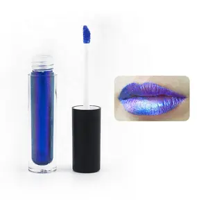 2023 Nieuwe Duochrome Lippenstift Private Label Metallic Glitter Lippenstift