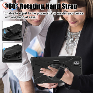 Gồ ghề máy tính bảng bao gồm các trường hợp cho <span class=keywords><strong>iPad</strong></span> Mini 1 <span class=keywords><strong>2</strong></span> <span class=keywords><strong>3</strong></span> <span class=keywords><strong>4</strong></span> 5 6 nhiệm vụ nặng nề chống sốc xoay chân đế tay dây đeo vai Bìa - Product Image 4