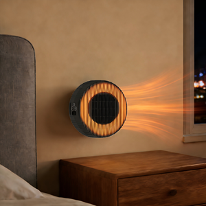 Mini radiateur électrique portable d'intérieur avec technologie PTC, économie d'énergie, en plastique, télécommande UE, <span class=keywords><strong>ventilateur</strong></span> chauffant pour salon - Product Image 1