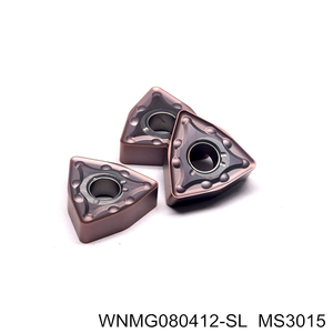 Inserto de Carburo para Torno CNC DNMACT WNMG080412, Forma Rómbica, Fijación con Tornillo - Product Image 6