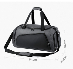 Wholesale High Quality Custom Sport Gym Duffle Bag Dry Wet Separation Travel <b>Backpack</b> Waterproof Shoe Space Travel Bag for Men - Product Image 6