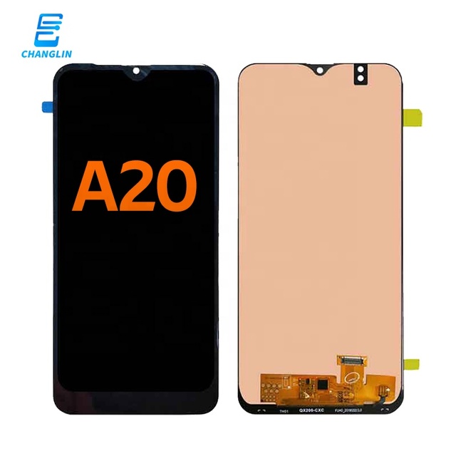 High Light Lcd Original Phone Repair Accessory Replacement Pantalla for samsung galaxy A20