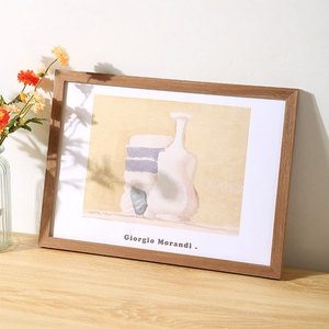 <span class=keywords><strong>Cadre</strong></span> Photo Couleur Bois Original Suspendu <span class=keywords><strong>Mur</strong></span> <span class=keywords><strong>Cadre</strong></span> Photo en Bois Massif A4 Papier <span class=keywords><strong>Peinture</strong></span> à l'Huile <span class=keywords><strong>Cadre</strong></span> en Bois - Product Image 5