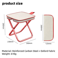 Chaise de camping pliante moderne Jiafei en aluminium et bois massif Oxford - Durable, légère, résistante aux intempéries, portable