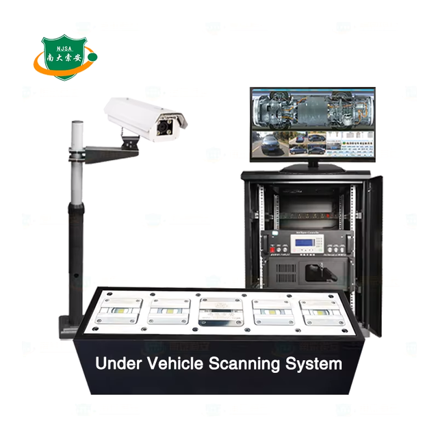 Commercial Airport Under Vehicle Inspection System Remote Control Car Security Monitoring Scanner with Camera