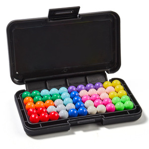 Jeu éducatif Pyramide de la <span class=keywords><strong>Sagesse</strong></span> : Défi IQ pour les 5 ans et plus, jeu de société en plastique avec perles d'intelligence - Product Image 1