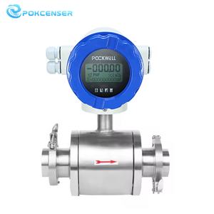 工場直販格安価格電磁流量計クランプフランジセメントペーストコンクリートスラリー鉱石パルプ流量計 - Product Image 6