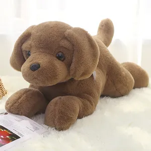 Muñeco de peluche de perro cachorro, animal grande de peluche de juguete, creativo, regalo de cumpleaños