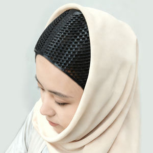 イスラム教徒のヒジャブ着用者向けの再利用可能なメッシュプラスチックヘアキャップ、毎日の髪の保護に - Product Image 6