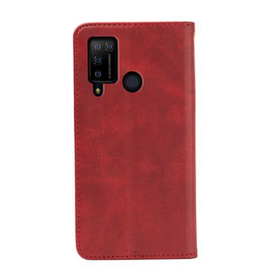 Mejor diseñador rojo Doogee N20 Pro piel de becerro billetera magnética fundas para teléfonos móviles funda mayorista - Product Image 5
