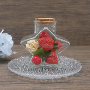 Botella <span class=keywords><strong>de</strong></span> vidrio <span class=keywords><strong>de</strong></span> mermelada <span class=keywords><strong>de</strong></span> pudín <span class=keywords><strong>de</strong></span> regalo <span class=keywords><strong>de</strong></span> boda <span class=keywords><strong>de</strong></span> Navidad con forma <span class=keywords><strong>de</strong></span> estrella decorativa <span class=keywords><strong>de</strong></span> alta calidad con corcho - Product Image 3