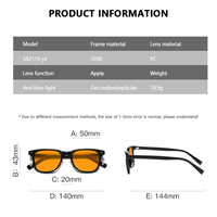 Venta Directa de Lentes Clásicas Retro H8 H9 HH CR-39, Armazón Óptico FL41, Gafas de Diseño Personalizadas, Anti Luz Azul, Impermeables