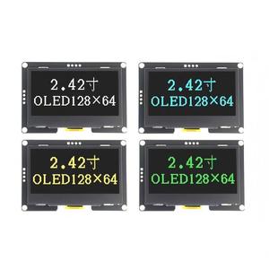 2.42 ''2.42 inch 128x64 OLED hiển thị Module 12864 I2C giao diện IIC 4pin ssd1309 trình điều khiển Trắng PMOLED màn hình LCD với PCB board - Product Image 3