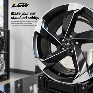 ล้อแม็กซ์ LSW Custom Forged ขอบ 5 รู 120, ET 35, CB 72.6, 5 ก้าน หน้าเจียร สำหรับ BMW - Product Image 2
