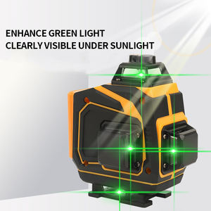 Niveaux laser à faible prix, horizontaux et verticaux, croisés à 360 degrés, verts, 4D, 12 lignes, 16 lignes - Product Image 4