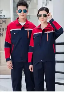 Chemises et pantalons de <span class=keywords><strong>travail</strong></span> d'été de haute qualité et bon marché, vêtements pour livreurs, uniforme unisexe pour chauffeurs de taxi - Product Image 2