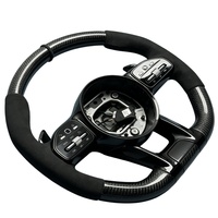 Volant en cuir suédé et fibre de carbone en promotion pour Mercedes Benz C63 AMG W205 W222 Mercedes AMG GT Accessoires auto