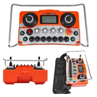 Télécommande sans fil industrielle XHC 433 MHz à saut de fréquence automatique pour machine de soudage, grue rotative, scie à fil