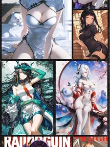 Cheongsam Saint Maiden Vol 3 A5 tablero de arte raro <span class=keywords><strong>Sexy</strong></span> Waifu diosa historia colección tarjetas chica fiesta Booster Box pasatiempos regalos - Product Image 3