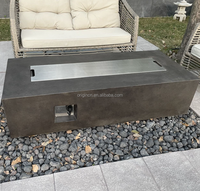 En gros prix 2023 conception de luxe GRC table fosse feu en plein air