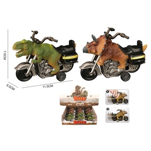 Véhicules jouets en plastique pour enfants de haute qualité, à friction, avec des motifs de dessins animés, de dinosaures, de léopards et de requins - Product Image 4