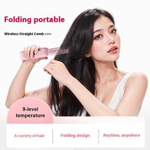 Nueva Plancha de Pelo Profesional 2 en 1 con 9 Niveles de Calor, Cerámica Iónica, Calentamiento Rápido, Iones Negativos, Pantalla LCD - Product Image 3