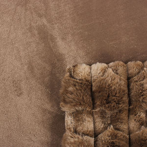 فو فو فاخر الصديقهو مع رمي الفراء العكسي شيربا الدافئ - Product Image 3