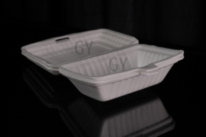 Caja de comida Cajas de comida de espuma Envases de comida desechables Envases de espuma para llevar Cajas de espuma de un solo uso Fiambrera - Product Image 3