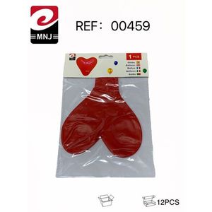 Heart Shaped Balloon Red 1 Pc Party Decoration - Product Image 3