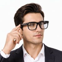 Lunettes Intelligentes Étanche avec Traduction IA, Contrôle Gestuel, Recharge Magnétique, Logo OEM, Appel Sans Fil