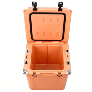 Offre Spéciale Nouveau Design Conteneur Isotherme Rotomoulé <span class=keywords><strong>en</strong></span> Plastique 33QT Double Compartiment Portable pour Glace Sèche et Livraison Alimentaire - Product Image 5