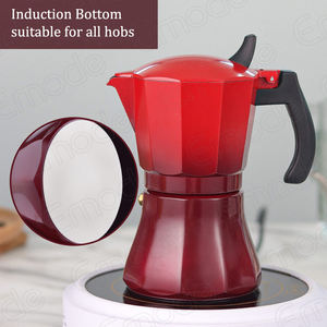 <span class=keywords><strong>Cafetera</strong></span> Moka de Alta Calidad con Degradado de Color para Cocina, <span class=keywords><strong>Cafetera</strong></span> Espresso de Aluminio, <span class=keywords><strong>Cafetera</strong></span> <span class=keywords><strong>Italiana</strong></span> para Inducción Eléctrica y Gas - Product Image 5