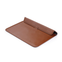 Housse de luxe pour ordinateur portable avec logo personnalisé pour hommes nouveau type de PU pour Macbook