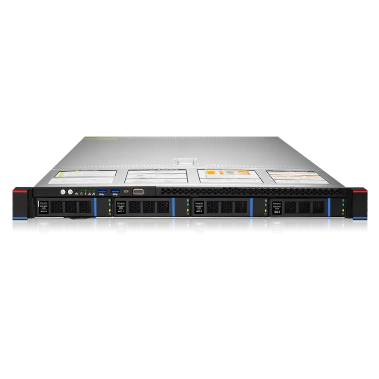 SL101-D04R-G3 de serveur 4310 2 To/SATA HDD 32 Go/DDR4 1u Serveur monté en rack 19 pouces